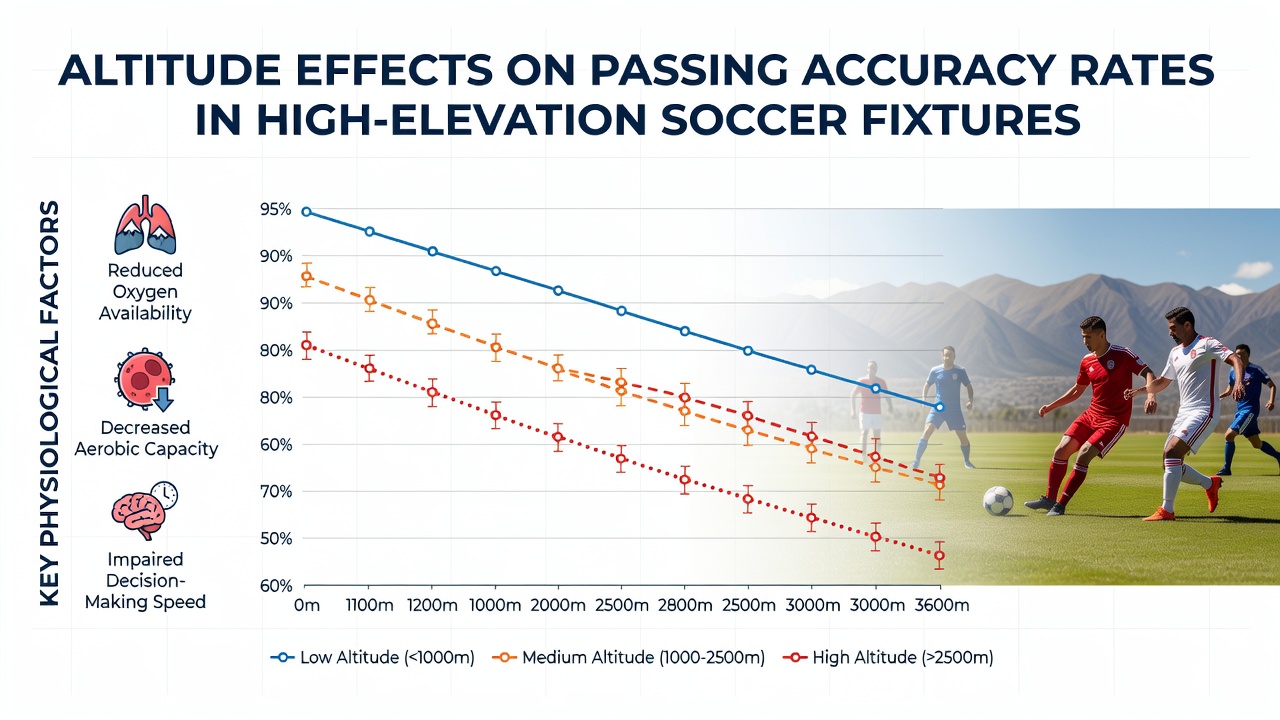 Soccer players executing passes during a high-altitude fixture with visible tactical adjustments