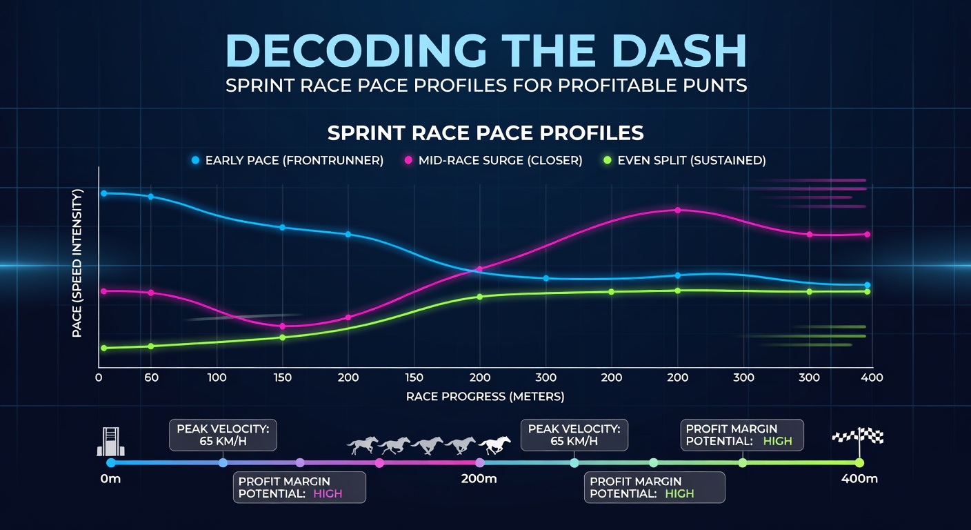 A field of sprint horses charging down the straight, dust flying as they battle for position in a high-speed dash
