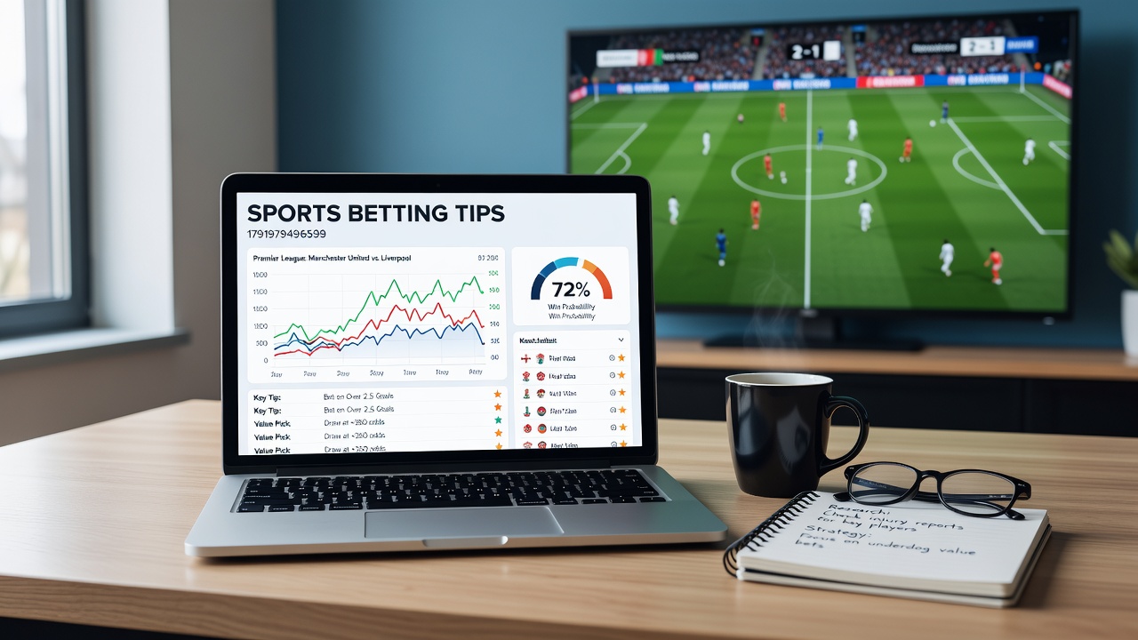 Live sports betting interface showing line movement tracking and sharp money indicators